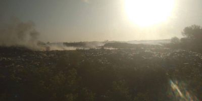 El Basural Municipal sigue ardiendo
