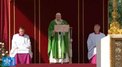 Homil�a del Papa Francisco en la Misa por la Jornada Mundial del Migrante y del Refugiado