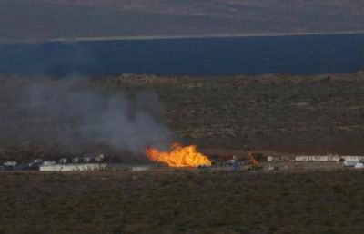 Comenz� la etapa final de los trabajos para cerrar la fuga de gas en Vaca Muerta