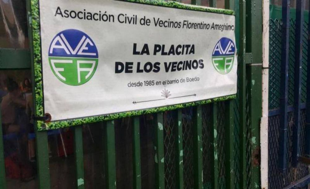 Vecinos de Boedo denuncian problemas pluviales y cloacales en una plaza donde tambin funciona un club