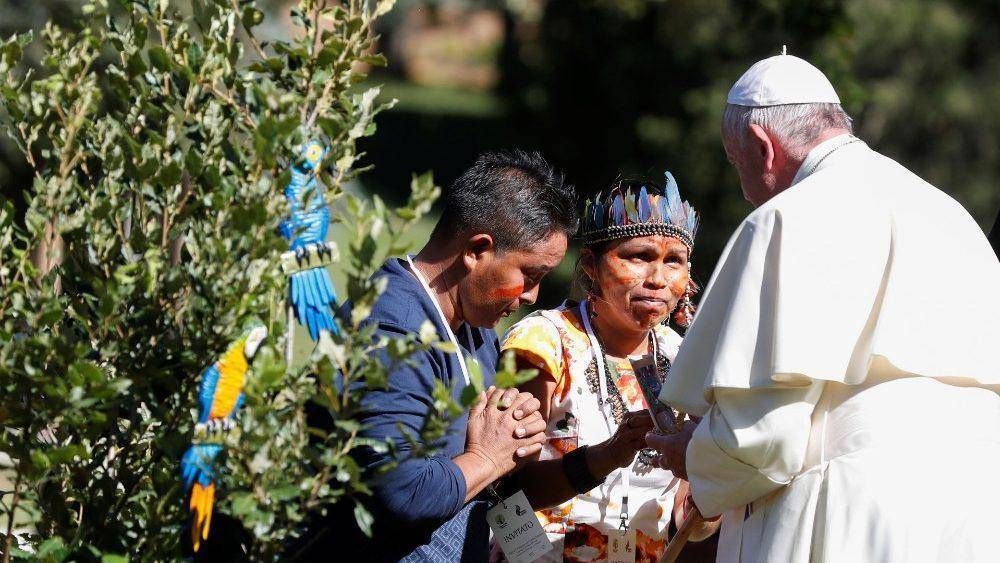 El Papa consagr el Snodo para la Amazona a San Francisco de Ass