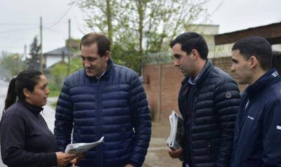 En Villa Castells Garro destac� el funcionamiento de las obras h�dricas tras las lluvias de los �ltimos d�as