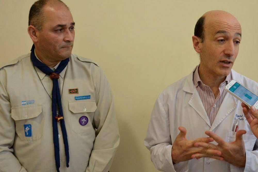 Neonatologa del Hospital recibi una importante donacin de parte de los scouts