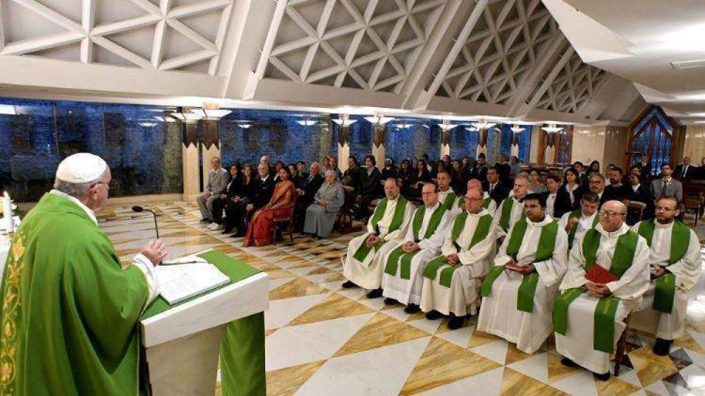 El Papa: Atencin a no elegir la ideologa por encima de la fe