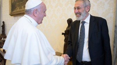 El Papa salud� al Gran Rabino de Roma en ocasi�n de las fiestas jud�as