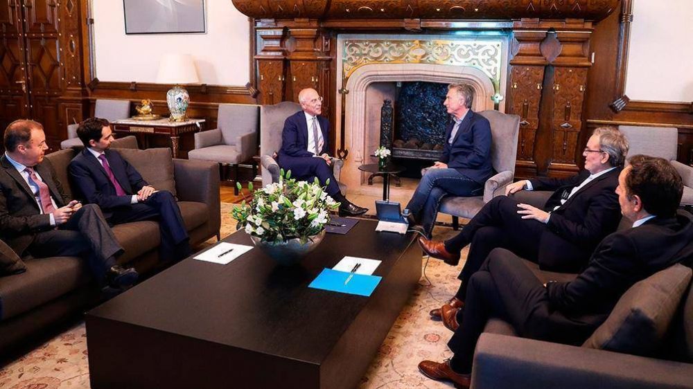 El Presidente Macri recibi a directivos de la empresa de energa italiana ENEL