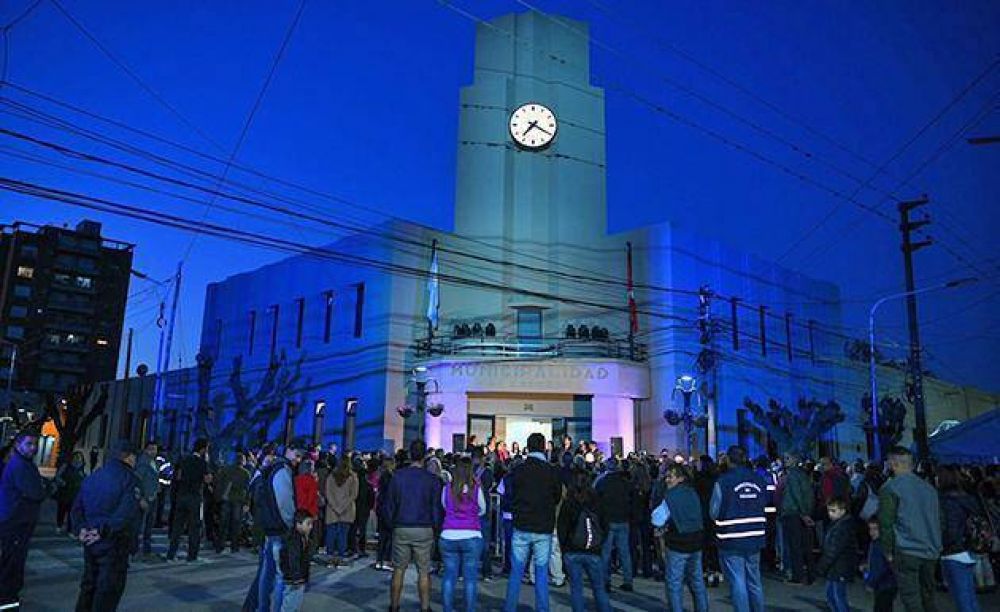 Qued� inaugurada la ampliaci�n y puesta en valor del Palacio Municipal