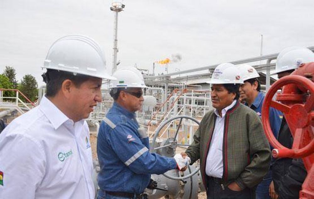 Bolivia: la planta de gas La Vertiente aumenta su produccin