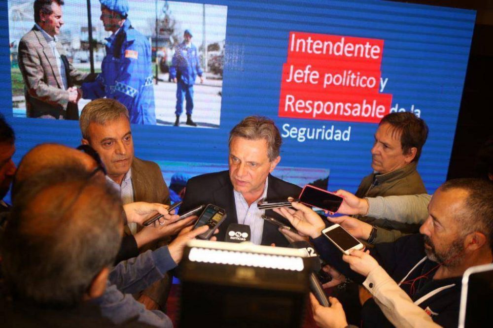 Pulti present el Plan de Seguridad Mar del Plata 2019/23