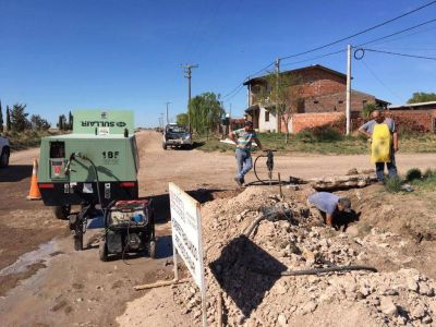 Tronquist: Avanzan las tareas de extensi�n de la red cloacal