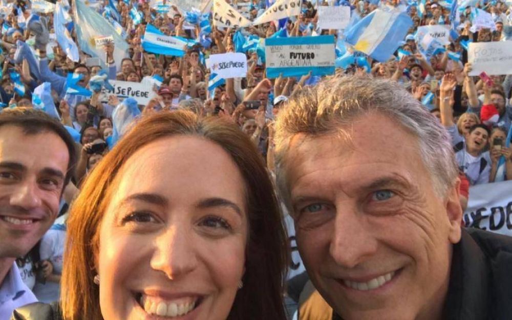 Macri y Vidal encabezan una nueva marcha del 