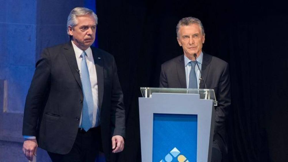 Mauricio Macri y Alberto Fernndez ocuparon el centro del primer debate pero hasta la pelea fue muy guionada