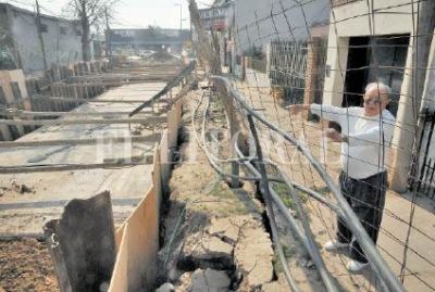Desag�e Espora: rescinden el contrato por incumplimientos