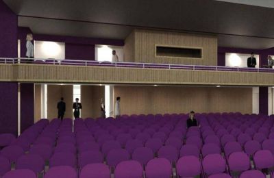 Abella anunci� la remodelacion del teatro Pedro Barbero y la creaci�n de una galeria de arte