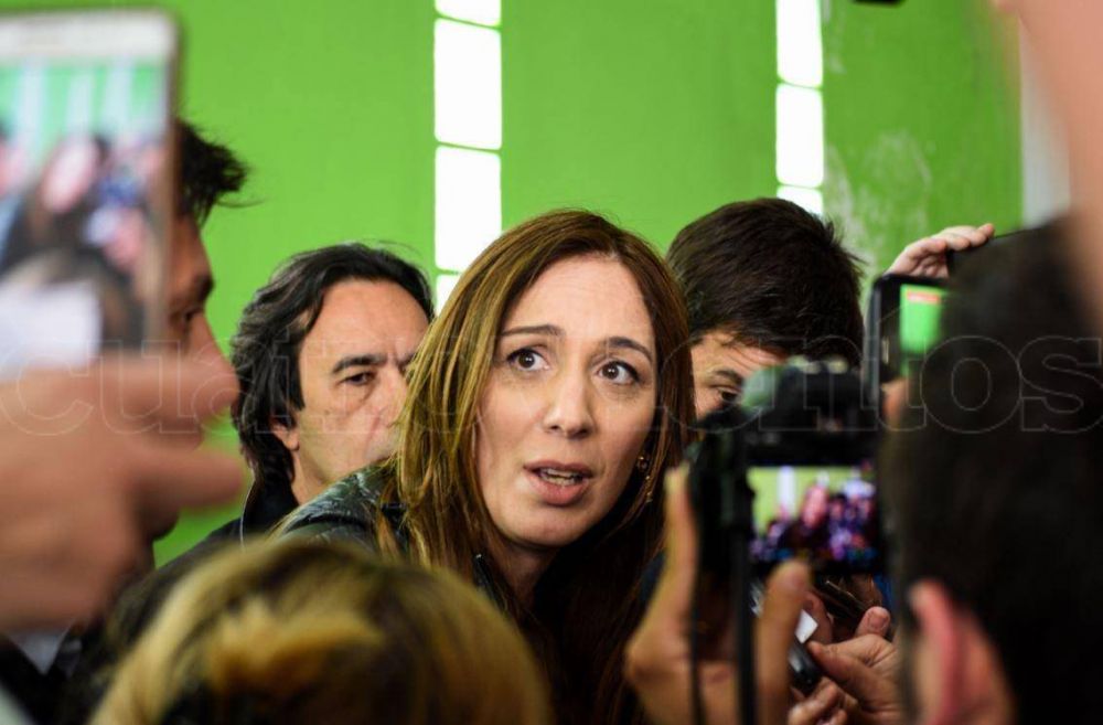 Organizaciones sociales declararon a Mar�a Eugenia Vidal persona 
