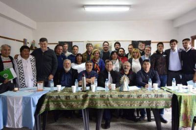 El Obispo de Quilmes recibi� a dirigentes de organizaciones sociales y gremiales