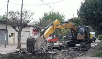 La Comuna intensifica trabajos en Ingeniero Allan