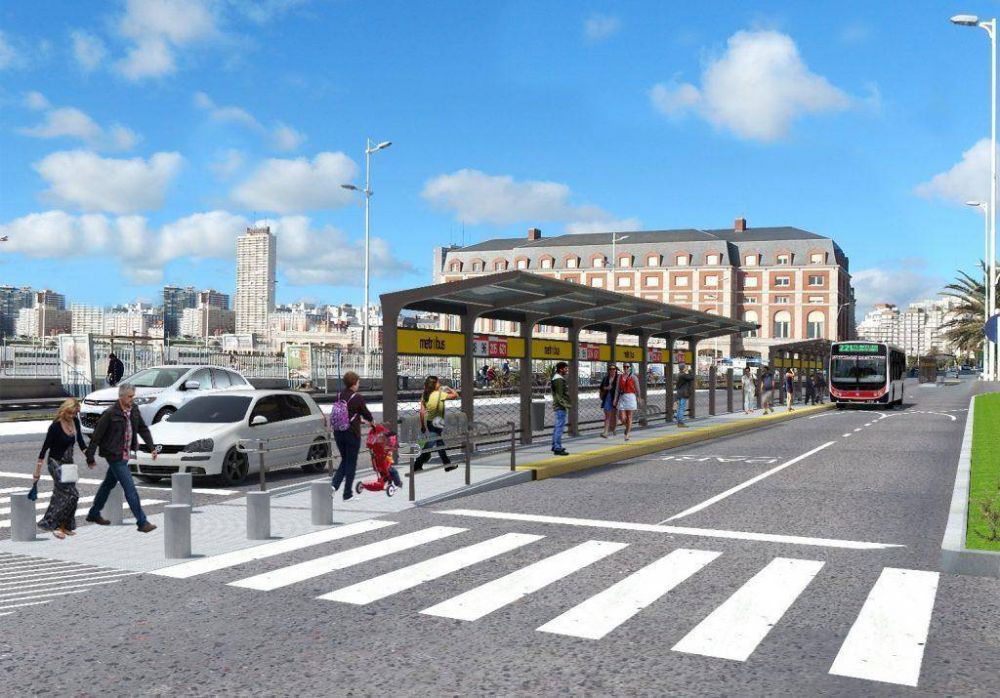 En campaa, Macri prometi reflotar el proyecto de Metrobus para Mar del Plata