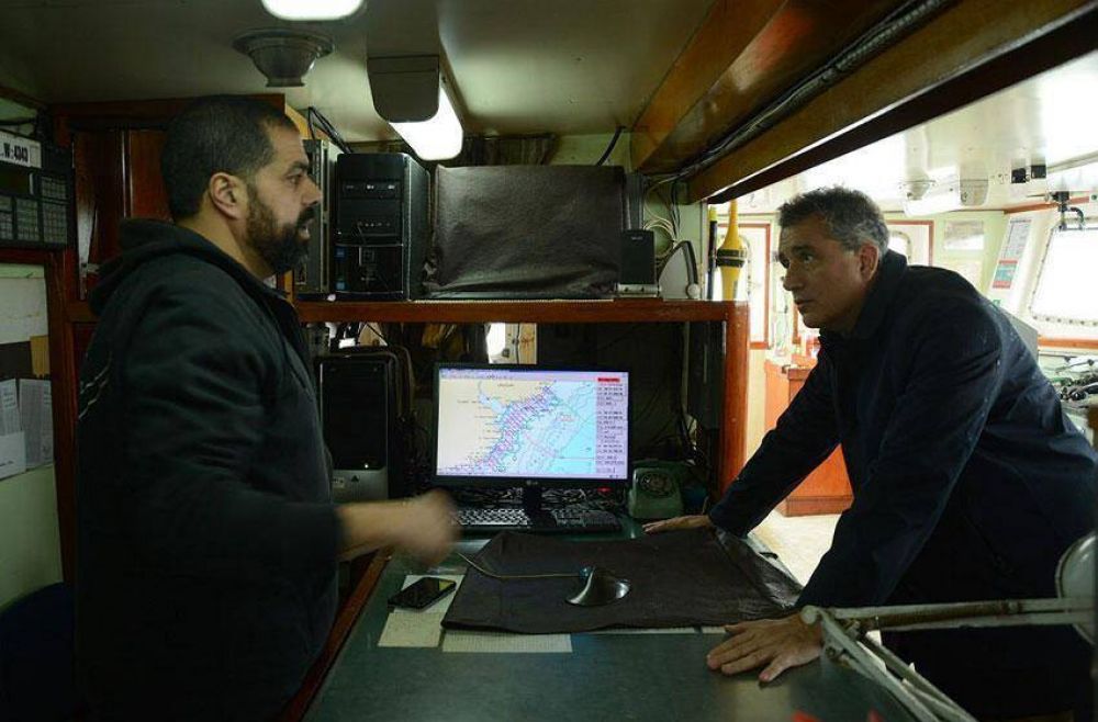 El ministro Etchevehere recorri Mar del Plata: visit el Inidep y las plantas frigorficas