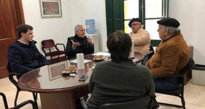 El Presidente del Senado Federico Pinedo visit� la Planta Potabilizadora y Envasadora de Las Chacras