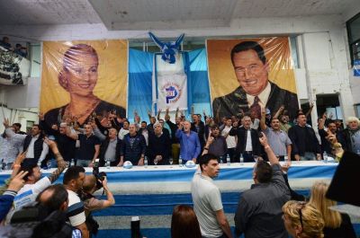 Moyano vino a La Plata a apoyar a los candidatos de Todos