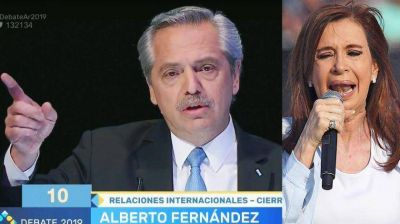 El dedo de Alberto y la lengua de Cristina