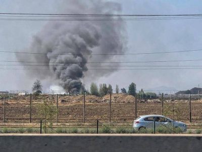 Disturbios en Chile: cinco personas murieron en un incendio en una f�brica y saquearon una distribuidora de Coca Cola
