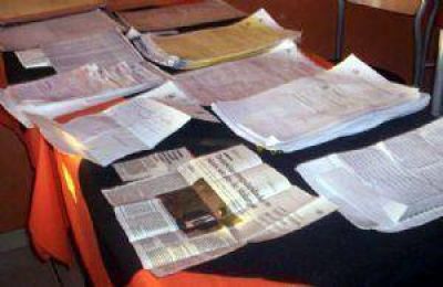 Malarg�e: investigan si los documentos que incaut� la Justicia fueron robados