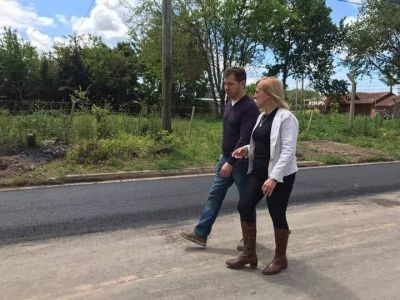 Di C�sare y Mayol compartieron jornada de trabajo en Monte