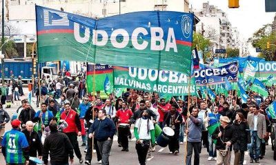 UDOCBA denunci� un �trabajo de pinzas� en su contra: Naci�n no valida su estatuto y Provincia se lo exige