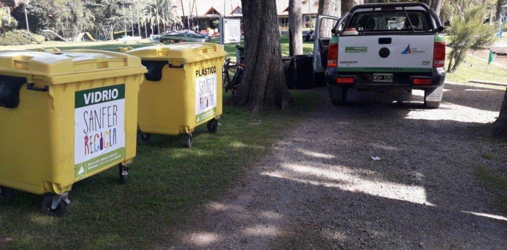 El reciclaje llega a los clubes, guarderas y barrios nuticos de San Fernando