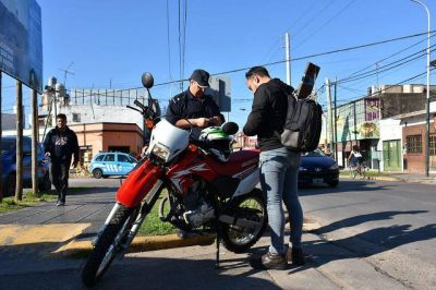 Merlo: Se realizaron operativos de tr�nsito y seguridad