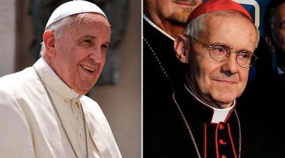 Papa Francisco rinde homenaje al Cardenal que anunci� su elecci�n