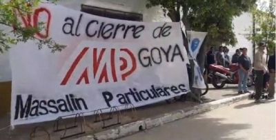Massalin Particulares insiste en cerrar su planta de Goya y hay angustia en sus trabajadores