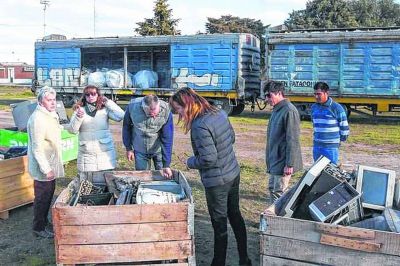 Reciclaje de basura electr�nica r�cord: 200 mil kilos de TV, computadoras y otros aparatos