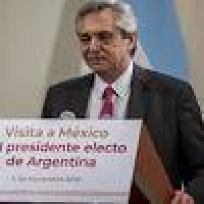 Alberto Fern�ndez sugiri� que el cepo seguir� y adelant� la desdolarizaci�n de las tarifas