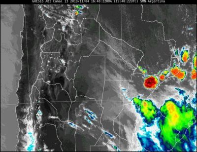 Misiones bajo alerta por tormentas fuertes