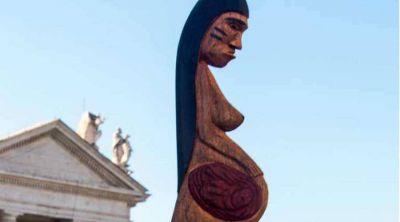Joven reivindica autor�a de robo de pol�micas estatuas de la Pachamama