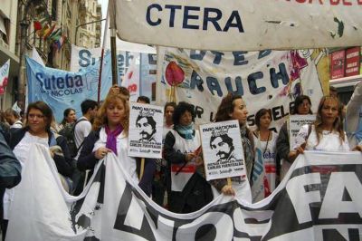Sindicatos docentes de la Ciudad realizaron paro por la reapertura de la paritaria
