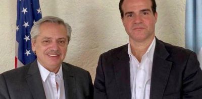 Alberto Fern�ndez se reuni� con un hombre clave de Donald Trump: hablaron del FMI y de la deuda