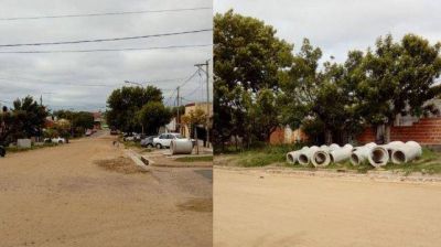 Reclamo por obras inconclusas en Concordia