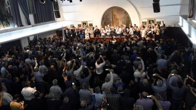 Las perlitas de la visita de Alberto Fern�ndez a la CGT