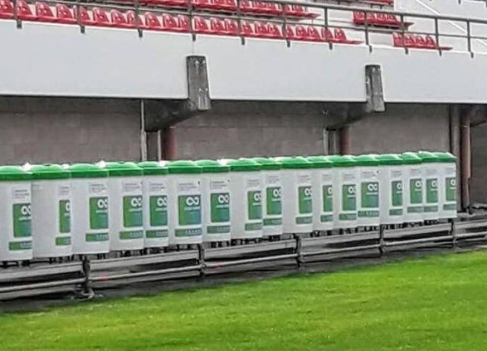 Se instalarán 100 contenedores para residuos reciclables en el estadio de Estudiantes de La Plata