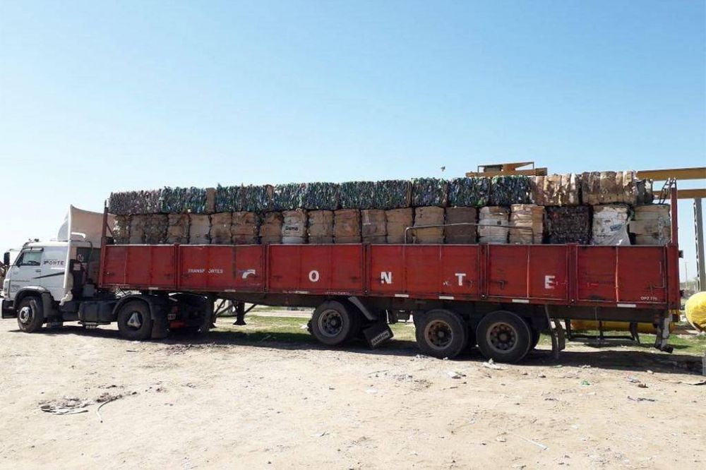 Rufino: ms de 14.000 kilos de plstico vendido de la planta de reciclado