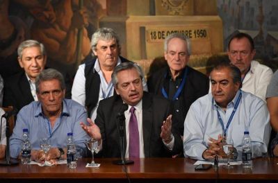 Hugo Moyano: �A Alberto Fern�ndez no le vamos a hacer un conflicto�