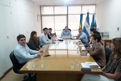 Fernando Gray se reuni� con el coordinador de la Red de Salud P�blica del AMBA
