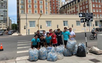 Leoncitos solidarios y con conciencia ecol�gica