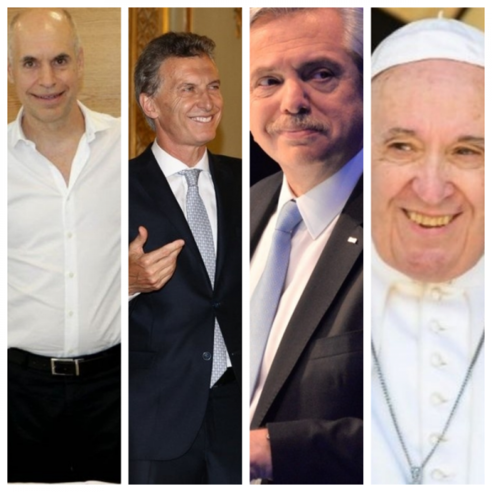 Macri, Larreta y Alberto Fern�ndez: tres ejes distintos en la relaci�n con el Papa