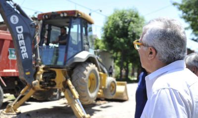 Julio Zamora supervis� el avance de nuevas obras en Don Torcuato