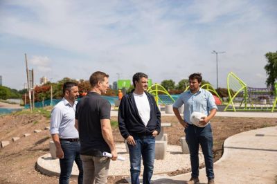 El Paseo de la Costa de Vicente L�pez contin�a renov�ndose